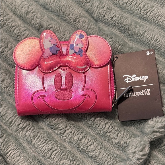 Loungefly Handbags - Loungefly Pink Minnie Mouse Wallet